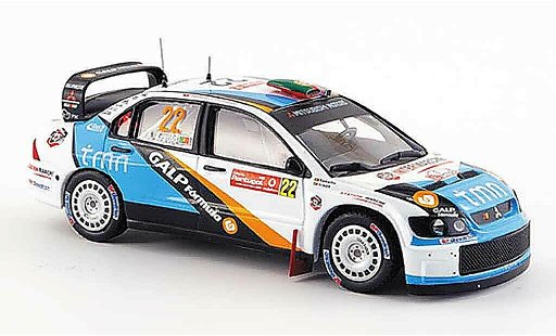 Mitsubishi Lancer Evolution IX 1/43 IXO WRC No. 22 Rally Portugal 2007 diecast model cars