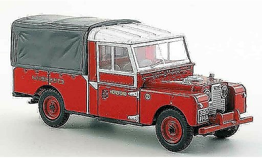Land Rover Series 1 Base 1/43 Oxford red Pick Up diecast model cars