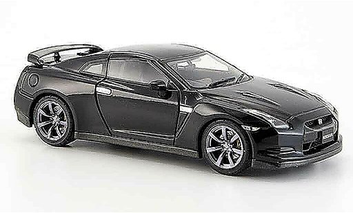 Nissan Skyline R35 1/43 Ebbro GT R black 2007 diecast model cars