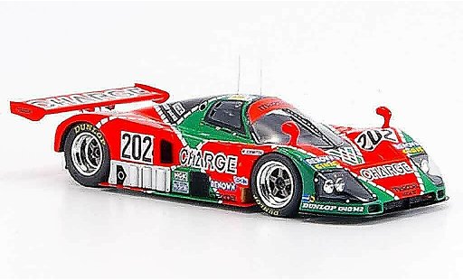 Mazda 787B Base 1/43 Spark No.202 Gachot Herbert Weidler Le Mans 1990 diecast model cars