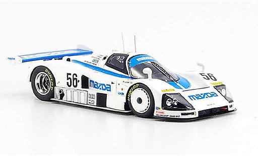 Mazda 787B Base 1/43 Spark No.56 Achter Le Mans 1991 diecast model cars