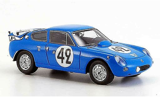 Simca 1300 Abarth 1/43 Spark no.42 red 24h le mans 1962 diecast model cars