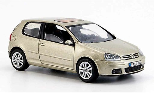 Volkswagen Golf Base 1/43 Schuco champagner diecast model cars