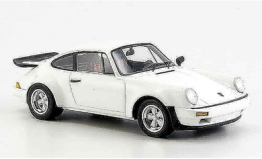 Porsche 911 SC 1/43 Spark white 1984 diecast model cars
