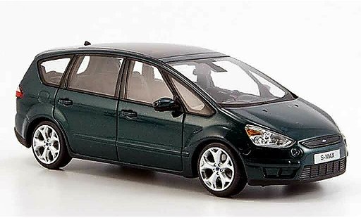 Ford S Max Berline 1/43 Minichamps green 2006 diecast model cars