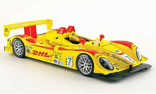 Porsche RS Spyder 1/43 Minichamps No.7 DHL winner 12h Sebring 2008 diecast model cars