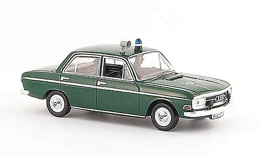 Audi 72 police 1/43 Norev Germany 1965 diecast model cars