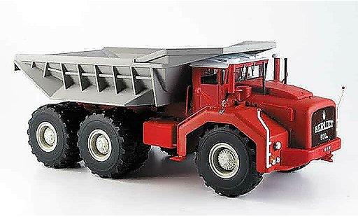 Berliet T100 camion 1/43 Norev red Muldenkipper 1959 diecast model cars