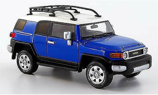 Toyota FJ Cruiser Base 1/43 Provence Moulage blue 2006 diecast model cars