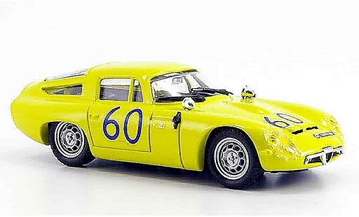 Alfa Romeo Giulia TZ1 1/43 Best no.60 kim targa florio 1965 diecast model cars