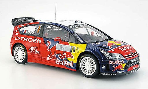 Citroen C4 WRC 1/18 Autoart loeb/ elena no.1 winner rallye argentin. 2008 diecast model cars