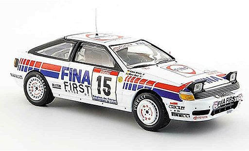 Toyota Celica GT4 1/43 IXO no.15 duez wicha korsika rallye 1991 diecast model cars