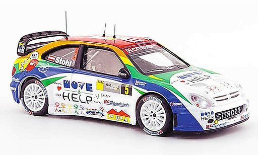 Citroen Xsara WRC 2007 1/43 IXO no.5 stohl minor rallye Germany diecast model cars