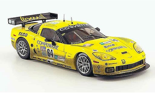 Chevrolet Corvette course 1/43 IXO C6 R No.64Compuware 24h Le Mans 2007 diecast model cars