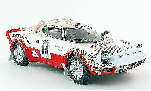 Lancia Stratos Rallye 1/43 IXO Rally hf no.14 aseptogyl monte carlo 1977 diecast model cars