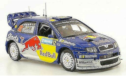 Skoda Fabia WRC 1/43 IXO No.12 Rally Sweden 2006 diecast model cars