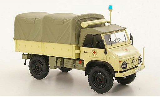Mercedes Unimog 401-404 1/43 Schuco 404 S rotes Kreuz flatbed/Plane diecast model cars