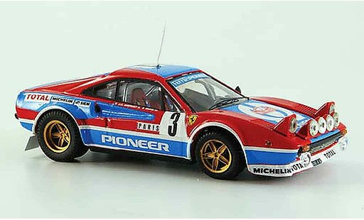 Ferrari 308 GTB 1/43 Best no.3 monte carlo 1982 diecast model cars