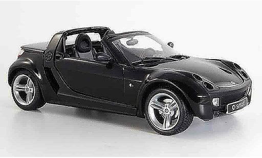 Smart Roadster Base 1/18 Kyosho black 2003 diecast model cars