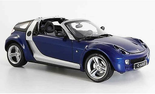 Smart Roadster Coupe 1/18 Kyosho blue 2003 diecast model cars
