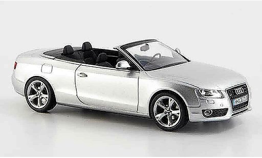 Audi A5 cabriolet 1/43 Schuco Convertible grey metallisee diecast model cars