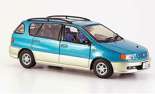 Toyota Ipsum Base 1/43 Vitesse green grey metallisee 2002 diecast model cars