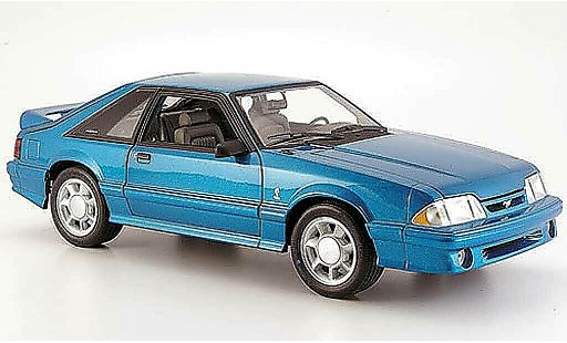 Ford Mustang Cobra 1/18 GMP blue diecast model cars