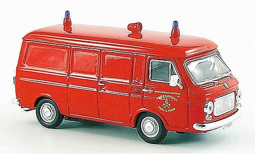 Fiat 238 Van 1/43 Rio Vigili del fuoco pompier Italien 1976 diecast model cars