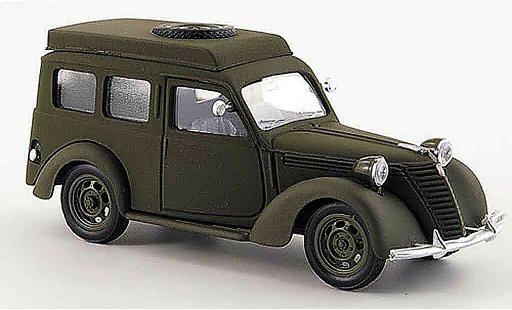 Fiat 1100 Furgone 1/43 Brumm Carabinieri Radiomobile police diecast model cars