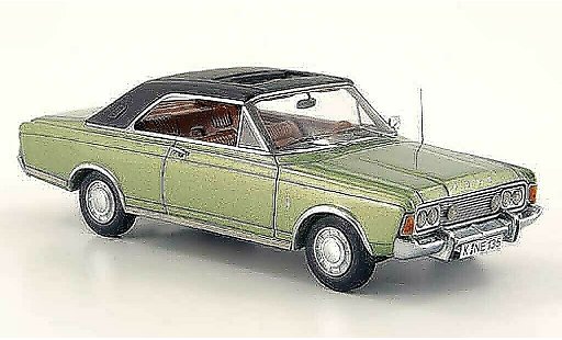 Ford Taunus 20M 1/43 Neo (P7b) Coupe green/black diecast model cars