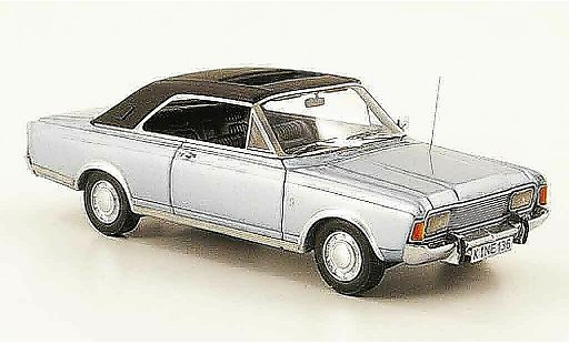 Ford Taunus 20M 1/43 Neo (P7b) Coupe blue black diecast model cars