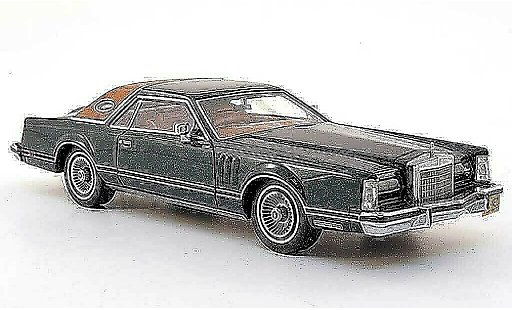 Lincoln Continental 1978 1/43 Neo Mark V black-vert diecast model cars