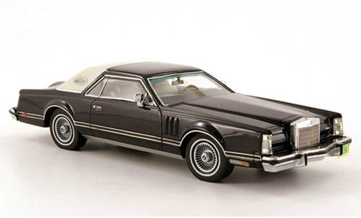 Lincoln Continental 1978 1/43 Neo Mark V black/white Coupe diecast model cars
