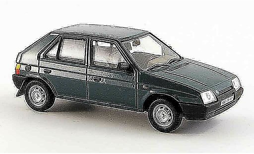 Skoda Favorit 136L 1/43 Abrex 136 l petrol grey 1987 diecast model cars