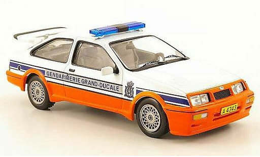 Ford Sierra Cosworth RS 1/43 IXO Gendarmerie Grand-Ducale (L) 1988 diecast model cars