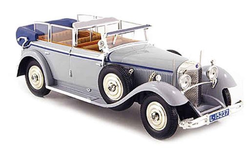 Mercedes 770 Cabriolet 1/43 IXO Grosser Convertible F grey 1 diecast model cars