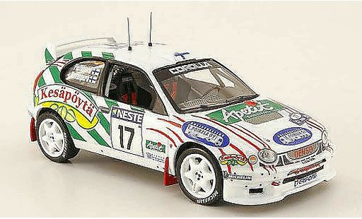 Toyota Corolla WRC 1/43 IXO No.17 Kesapoyta Rally Finland 2000 diecast model cars