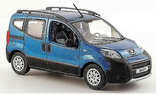 Peugeot Bipper Tepee 1/43 Norev outdoor blue 2009 diecast model cars