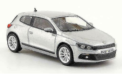 Volkswagen Scirocco Base 1/43 Norev 3 grey metallisee 2008 diecast model cars