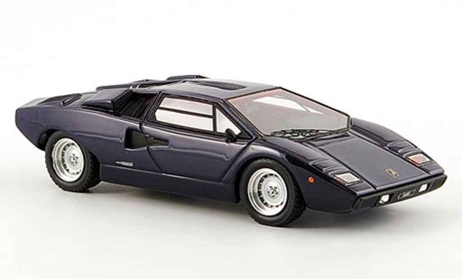 Lamborghini Countach LP 400 1/43 Look Smart blue 1978 diecast model cars