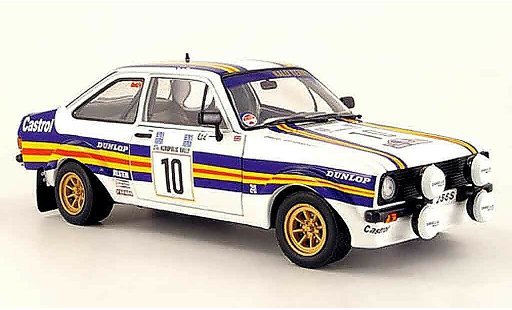Ford Escort RS 1/18 Sun Star no.10 rothmans rallye akropolis 1980 diecast model cars