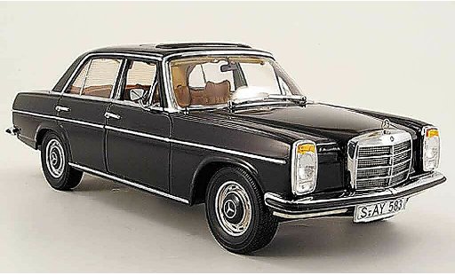 Mercedes Strich Base 1/18 Sun Star 8 (w 115) black limousine 1968 diecast model cars