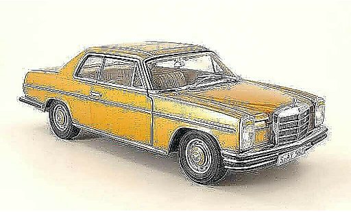 Mercedes 280 1968 1/18 Sun Star 8 coupe or diecast model cars