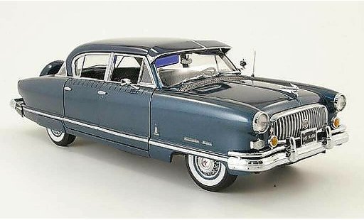 Nash Ambassador Airflyte 1/18 Sun Star blue 1952 diecast model cars