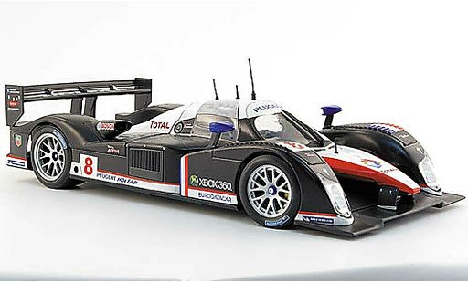 Peugeot 908 2007 1/18 Solido hdi fap no.8 le mans series diecast model cars
