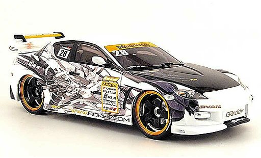 Mazda RX8 Base 1/18 Norev racing diecast model cars