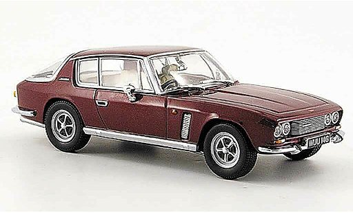 Jensen MK1 Base 1/43 Oxford Interceptor red diecast model cars