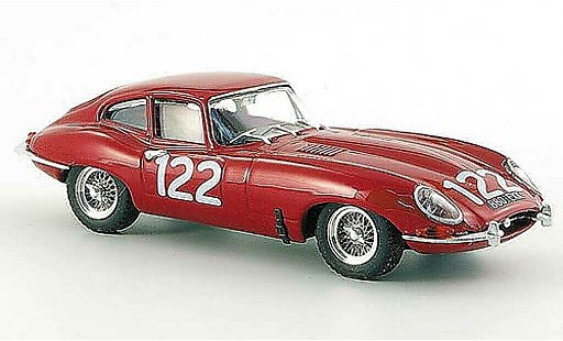 Jaguar E-Type 1963 1/43 Best E Coupe Targa Florio No.122 Ravetto/Baggio diecast model cars
