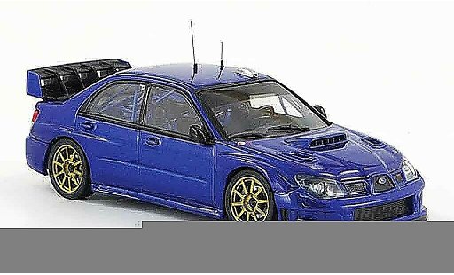 Subaru Impreza WRC 1/43 Autoart blue plain body version 2008 diecast model cars