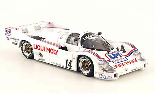Porsche 956 1986 1/43 Minichamps No.14 Liqui Moly 24h Le Mans diecast model cars